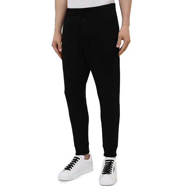 Quần Nỉ Nam Dsquared2 Icon Sweatpants S79KA0016 Màu Đen Size S