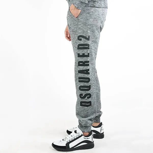 Quần Nỉ Nam Dsquared2 Logo Print Màu Xám Size XS - Thời trang - Vua Hàng Hiệu