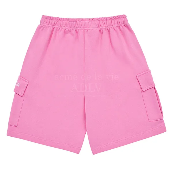 Quần Short Acmé De La Vie ADLV Logo Melange Màu Hồng - Thời trang - Vua Hàng Hiệu
