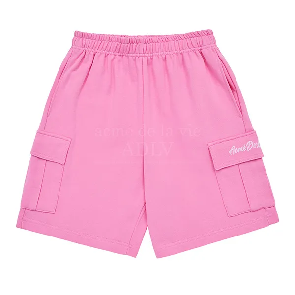 Quần Short Acmé De La Vie ADLV Logo Melange Màu Hồng - Thời trang - Vua Hàng Hiệu