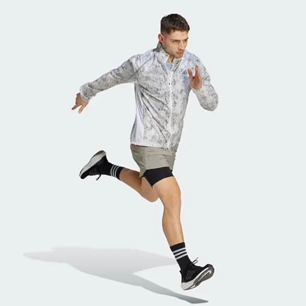 Quần Short Nam Adidas 2 In 1 Designed For Running IB8933 Màu Xám Bạc Size 2XS - Thời trang - Vua Hàng Hiệu