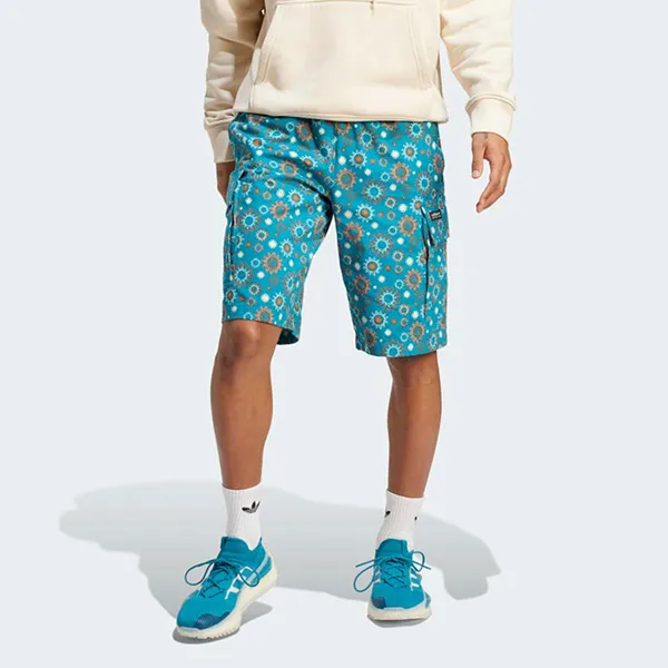 Quần Short Nam Adidas Adventure Nature Awakening Textured IC2288 Màu Xanh Họa Tiết Size XS - Thời trang - Vua Hàng Hiệu