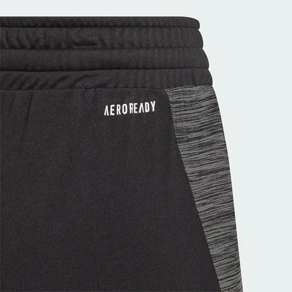 Quần Short Trẻ Em Adidas Aeroready Heather GM8469 Màu Đen Size 140