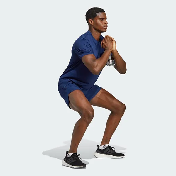 Quần Short Nam Adidas D4M Sho IC7277 Màu Xanh Đậm Size XL 7in