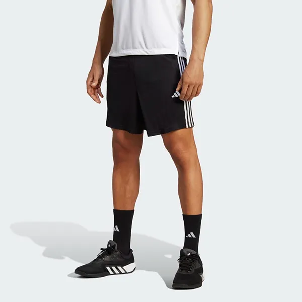Quần Short Nam Adidas Essentials Pique 3-Stripes Workout IB8111 Màu Đen Size 2XL - Thời trang - Vua Hàng Hiệu