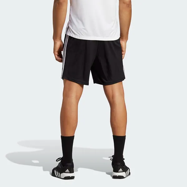 Quần Short Nam Adidas Essentials Pique 3-Stripes Workout IB8111 Màu Đen Size 2XL - Thời trang - Vua Hàng Hiệu