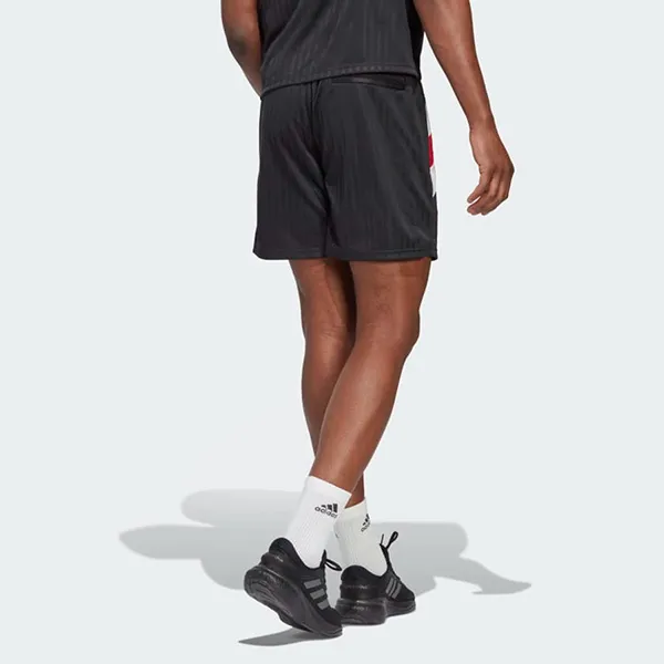 Quần Short Nam Adidas Manchester United Icon HT2001 Màu Đen Size M