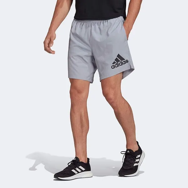 Quần Short Nam Adidas Run IT M HB7478 Màu Xám Bạc Size XS 9in