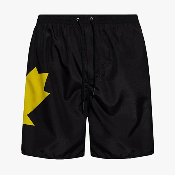 Quần Short Nam Dsquared2 Black Swim With Logo D7N5M4210 0-014 Màu Đen Vàng - Thời trang - Vua Hàng Hiệu