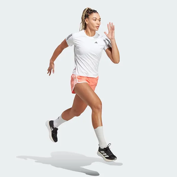 Quần Short Nữ Adidas Marathon Running 20 HY5430 Màu Cam Size 2XS 4in - 1