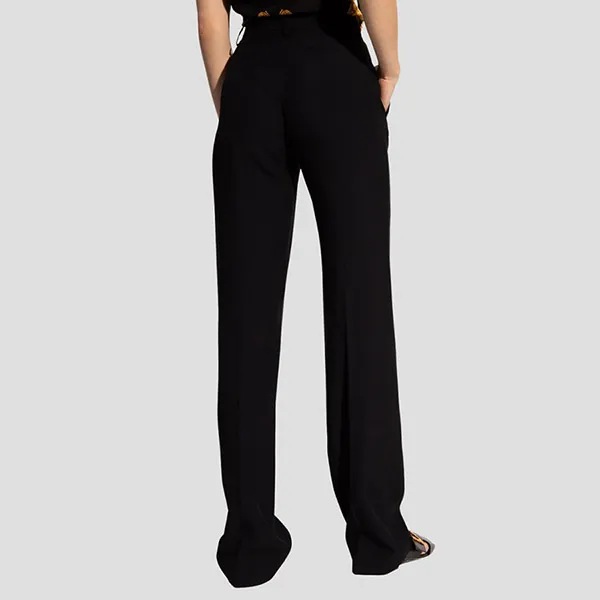 Quần Tây Nữ Versace Black With Logo Medusa Gold 1000979 1A01013 A1008 Màu Đen - Thời trang - Vua Hàng Hiệu