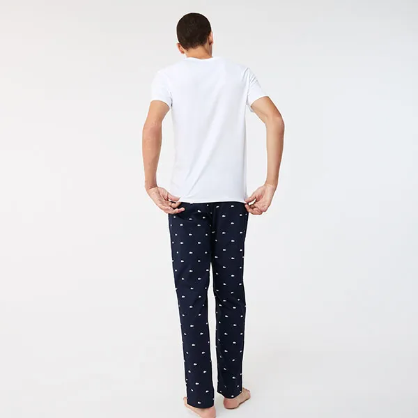 Set Áo Thun Nam Lacoste Men's 3-Pack T-Shirts TH337451 Màu Trắng Size M