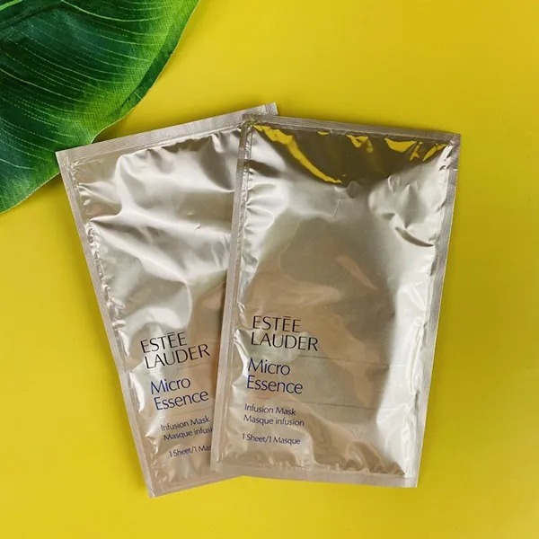 Set Chăm Sóc Da Estee Lauder Skincare Makeup Gift Túi Xanh Hoa 7 Món