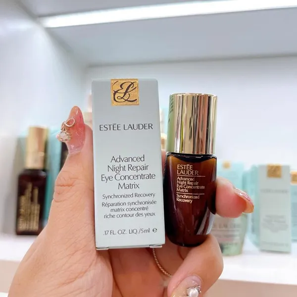 Set Chăm Sóc Da Estee Lauder Skincare Makeup Gift Túi Xanh Hoa 7 Món