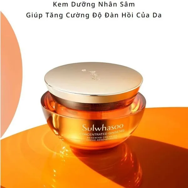 Set Dưỡng Da Tinh Chất Dưỡng Da Nhân Sâm Sulwhasoo Concentrated Ginseng Renewing Serum 5 Món