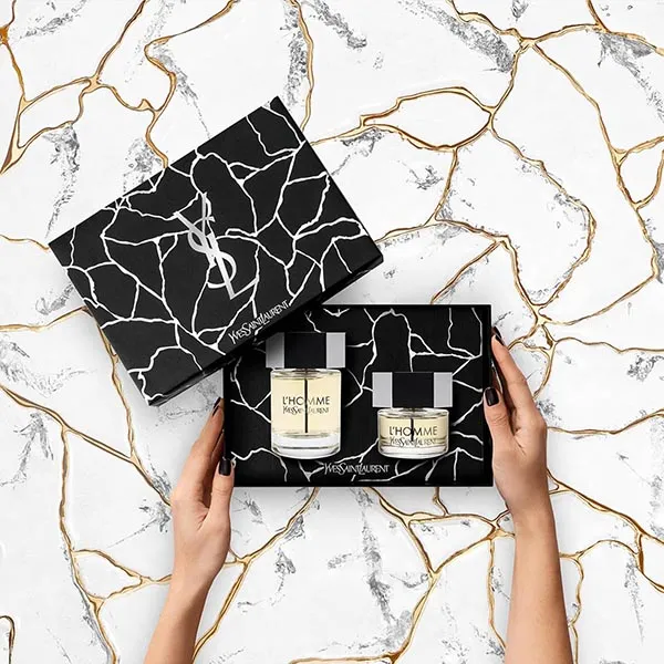 Set Nước Hoa Nam Yves Saint Laurent YSL La Nuit De L’homme EDT Holiday Gift Set (100+40ml)