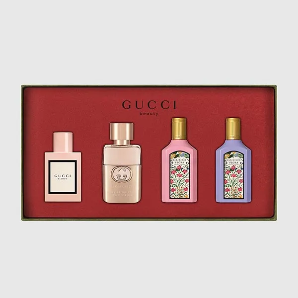 Set Nước Hoa Nữ Gucci Mini Discovery Kit Gift 4 Món