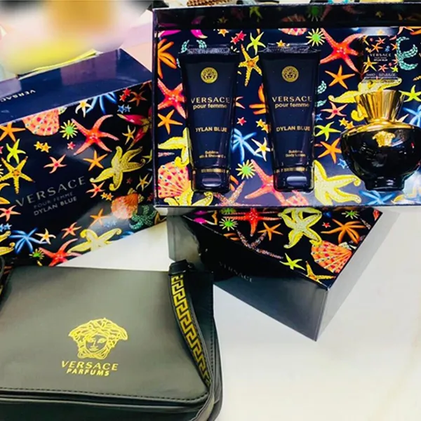 Set Nước Hoa Nữ Versace Dylan Blue Pour Femme Gift 5 Món - Nước hoa - Vua Hàng Hiệu
