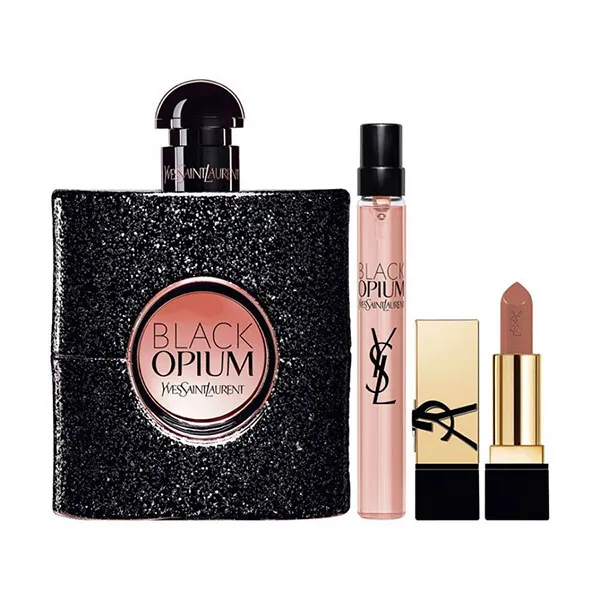 Set Nước Hoa Nữ Yves Saint Laurent YSL Black Opium Eau De Parfum Gift Set 2023