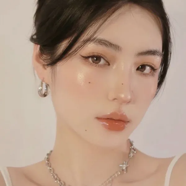 Son Dior Rouge Dior Mitzah 424 Nude Fauve Satin Finish Màu Cam Nude - Son Môi - Vua Hàng Hiệu