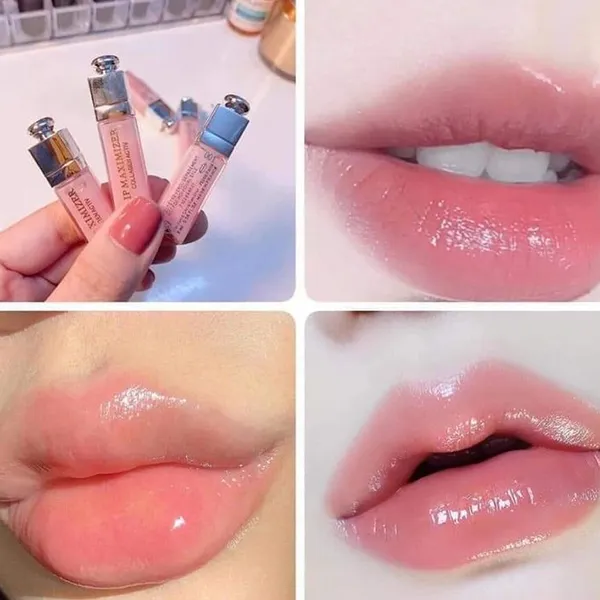 Son Dưỡng Dior Mini Addict Lip Maximizer 001 Pink 2ml Màu Hồng