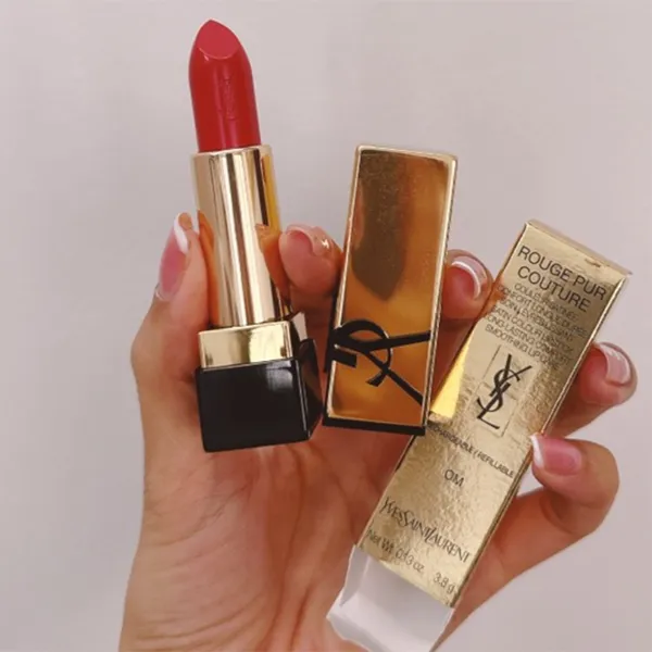 Son Yves Saint Laurent YSL Rouge Pur Couture OM Orange Muse Màu Cam San Hô - Son Môi - Vua Hàng Hiệu