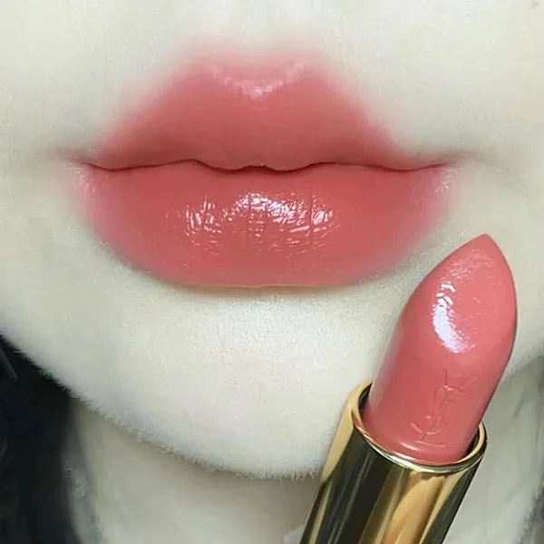 Son YSL Yves Saint Laurent Rouge Pur Couture Lipstick N8 Blouse Nu Màu Cam Đất