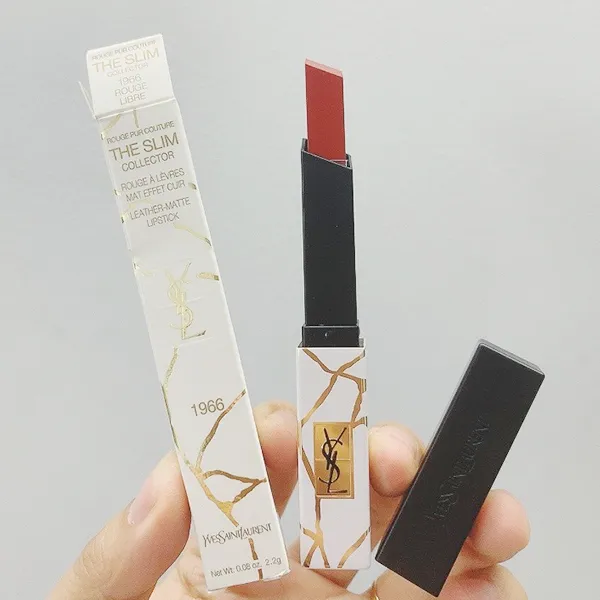 Son Yves Saint Laurent YSL Rouge Pur Couture The Slim 1966 Rouge Libre Màu Đỏ Gạch
