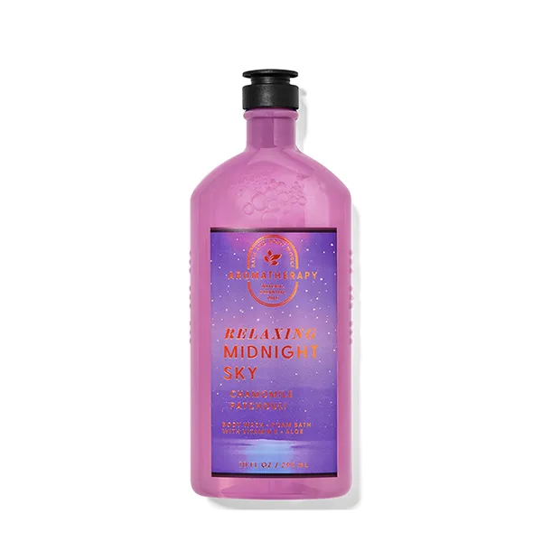 Sữa Tắm Bath & Body Works Relaing Midnight Sky Chamomile Patchouli Body Wash And Foam Bath 295ml