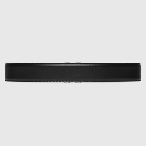 Thắt Lưng Nam Gucci GG Buckle Wide Belt 7458260YA0N1000 Màu Đen Size 90 - Thắt lưng - Vua Hàng Hiệu
