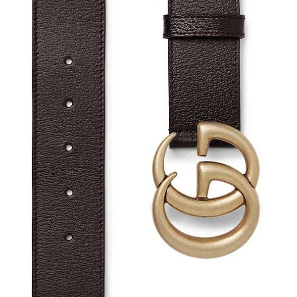 Thắt Lưng Nam Gucci Grain Leather Belt 406831 Màu Nâu Size 90 - Thắt lưng - Vua Hàng Hiệu