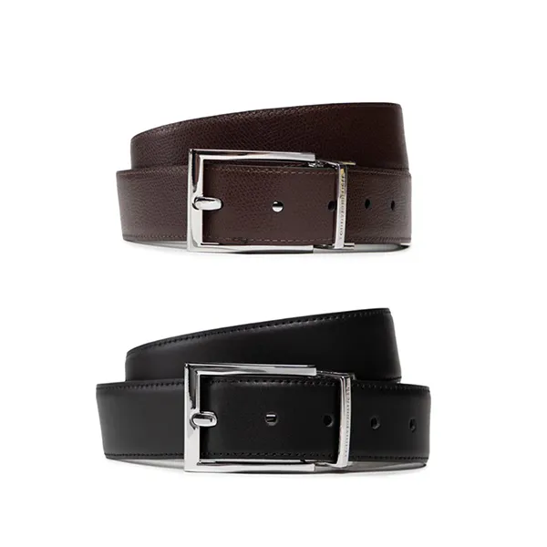 Thắt Lưng Tommy Hilfiger Da 2 Mặt 08293-0GK Màu Nâu Đen Size 90