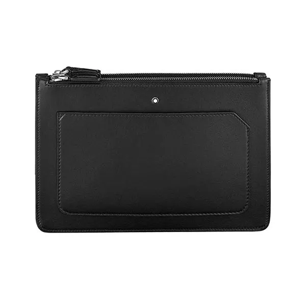 Túi Cầm Tay Nam Montblanc Clutch Meisterstuck Urban 124082 Màu Đen