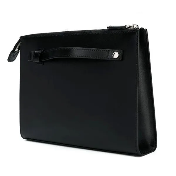 Túi Cầm Tay Nam Montblanc Clutch Pochette Màu Đen