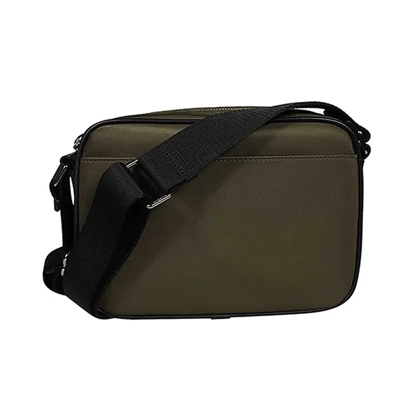 Túi Đeo Chéo Nam Burberry 8035767 Logo And Icon Stripe Crossbody Bag Green Màu Xanh