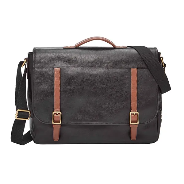Túi Đeo Chéo Nam Fossil Evan Messenger Bag SBG1161001 Màu Đen