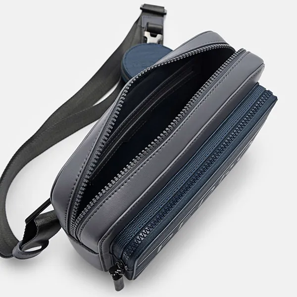 Túi Đeo Chéo Nam Pedro Flynn Casual Sling Bag Dark Grey PM2-26320101-5 Màu Xám Xanh - Túi xách - Vua Hàng Hiệu