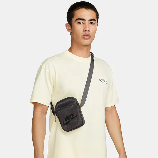 Túi Đeo Chéo Nike Heritage Cross-Body Bag BA5871-254 Màu Nâu Đen - Túi xách - Vua Hàng Hiệu