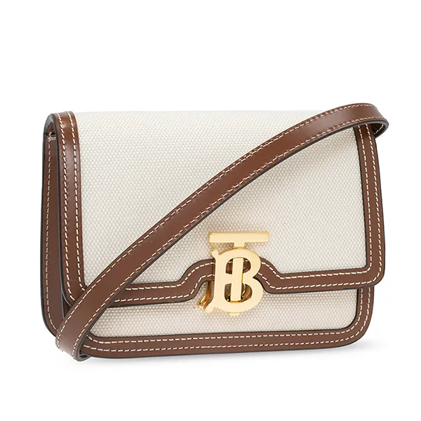 Túi Đeo Chéo Nữ Burberry Cream TB Shoulder Bag Màu Nâu Kem