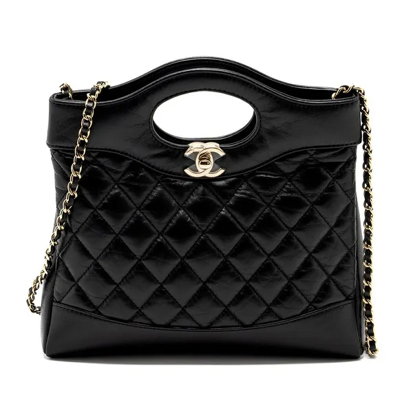 Túi Đeo Chéo Nữ Chanel 31 Small Bag Calfskin Black Màu Đen - Túi xách - Vua Hàng Hiệu