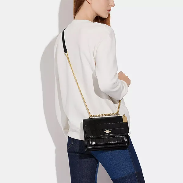 Túi Đeo Chéo Nữ Coach Klare Crossbody CC840 Màu Đen - Túi xách - Vua Hàng Hiệu