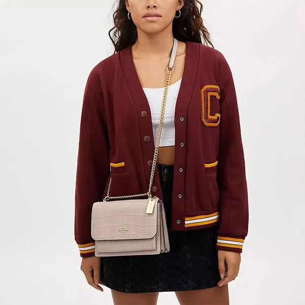 Túi Đeo Chéo Nữ Coach Klare Crossbody CC840 Màu Nude