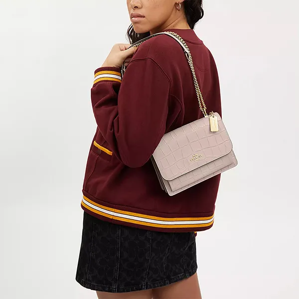 Túi Đeo Chéo Nữ Coach Klare Crossbody CC840 Màu Nude