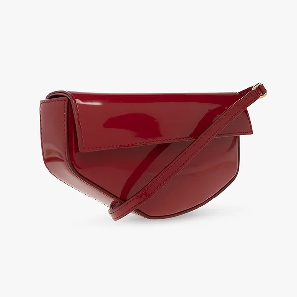 Túi Đeo Chéo Nữ Dolce & Gabbana D&G Red Shoulder Bag In Polished Leather Màu Đỏ - Túi xách - Vua Hàng Hiệu