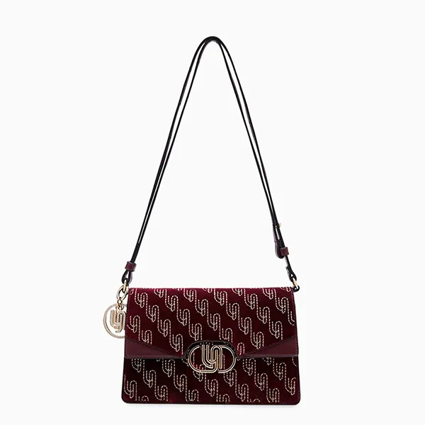 Túi Đeo Chéo Nữ Lyn Infinite Meya (EM) M Crossbody Bags LL23MBF276 Màu Đỏ