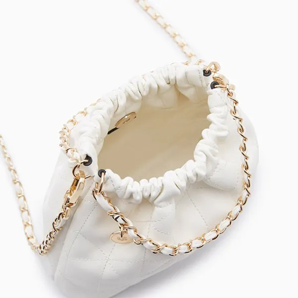 Túi Đeo Chéo Nữ Lyn Infinite Monet S Shoulder Bags LL23WBF097 Màu Trắng