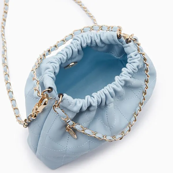 Túi Đeo Chéo Nữ Lyn Infinite Monet S Shoulder Bags LL23WBF097 Màu Xanh Da Trời