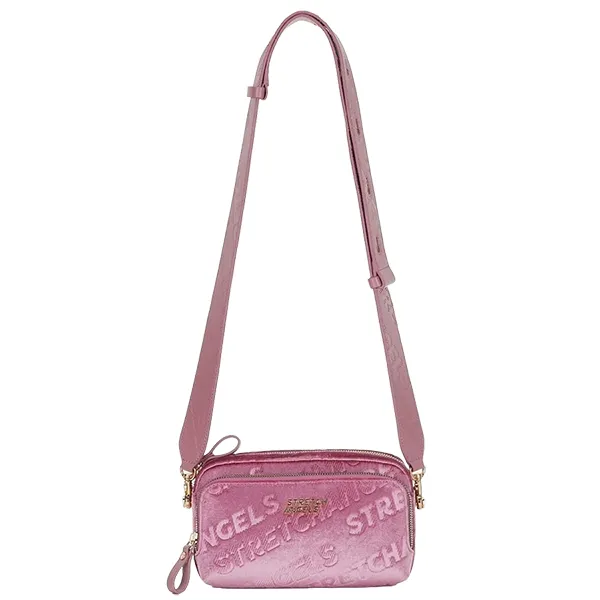 Túi Đeo Chéo Nữ Stretch Angels Panini Cross Body Bag In Pink Màu Hồng - Túi xách - Vua Hàng Hiệu