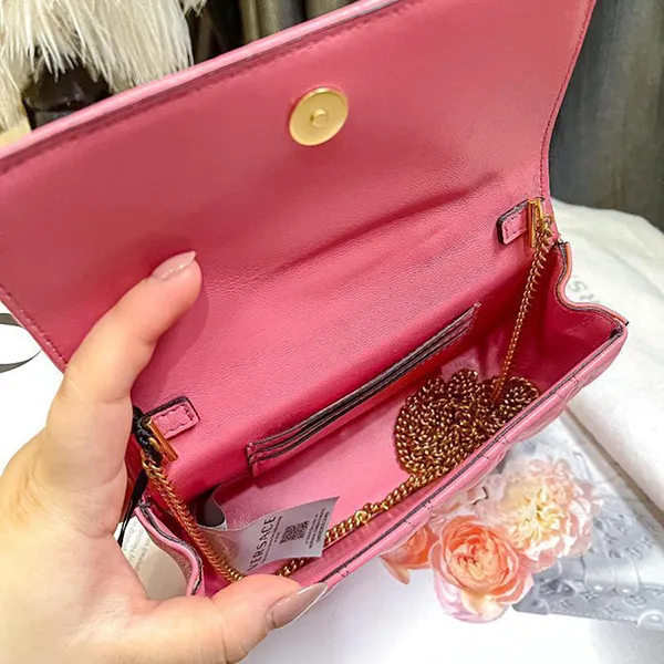 Túi Đeo Chéo Nữ Versace Baguette Màu Hồng - Túi xách - Vua Hàng Hiệu
