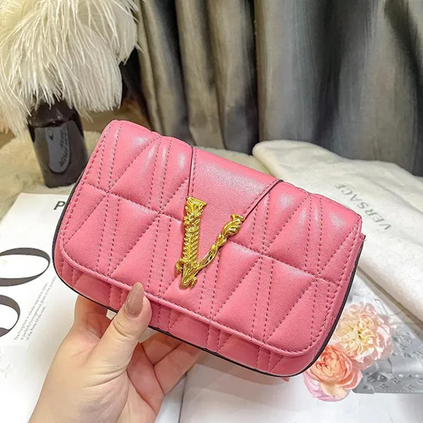 Túi Đeo Chéo Nữ Versace Baguette Màu Hồng - Túi xách - Vua Hàng Hiệu